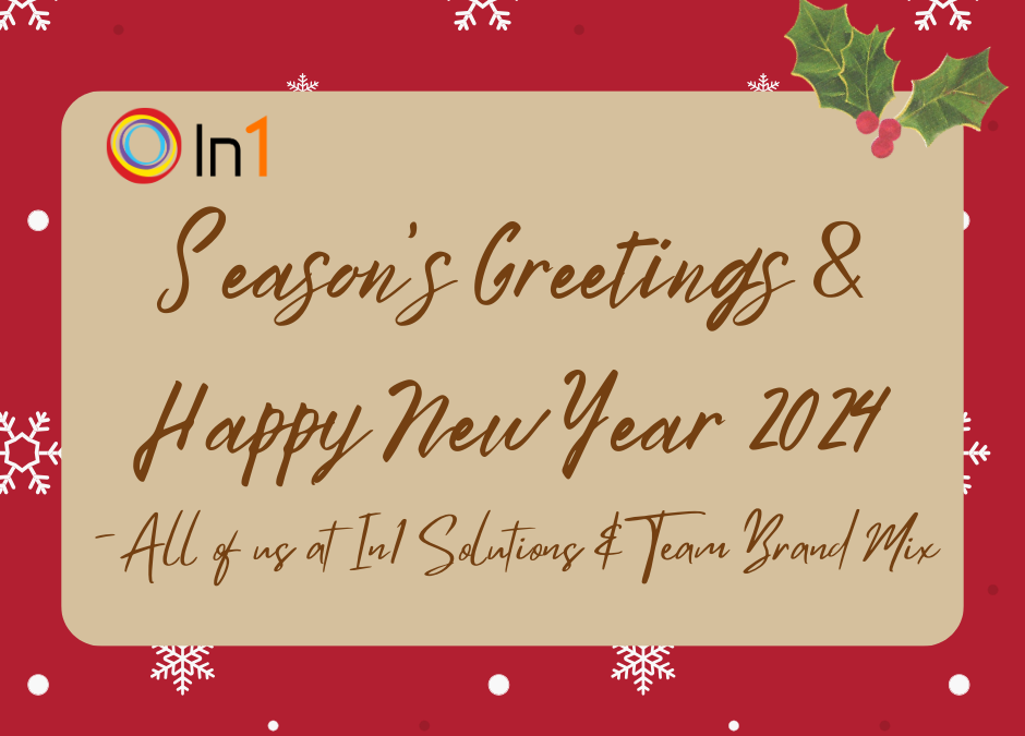 Season’s Greetings and Happy New Year 2024!